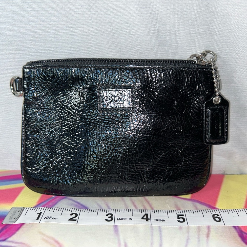 Coach Beach poppy bag with Pebble textured